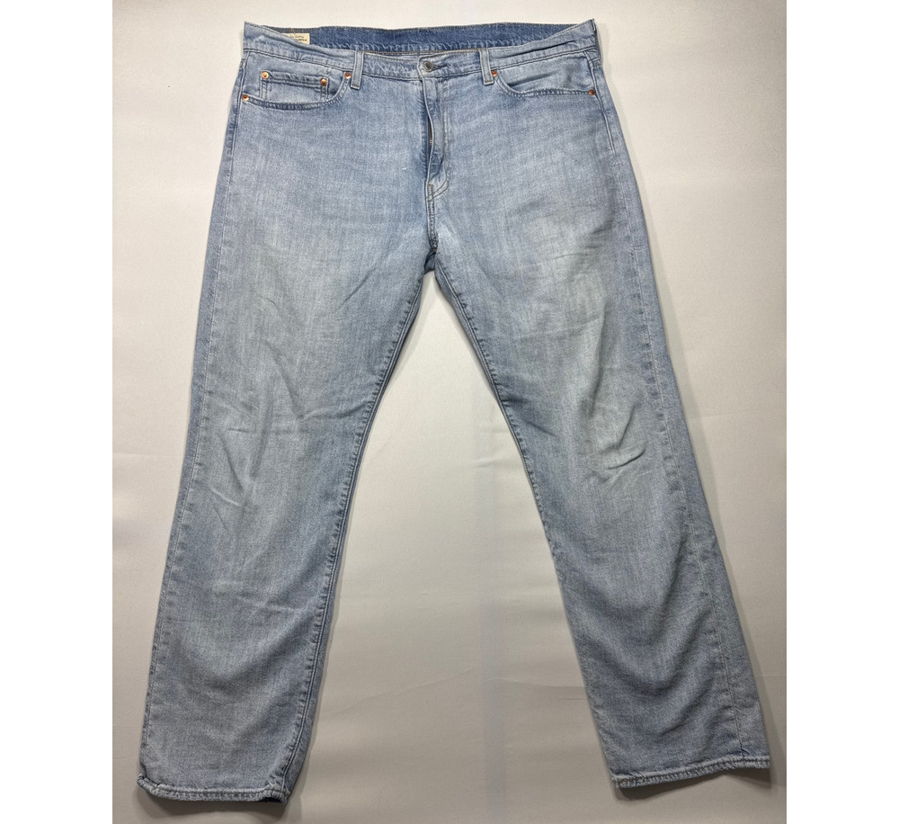 Levi's 502 Men's Tapered Leg Blue Jeans - Size 38x32 (40x30.5)